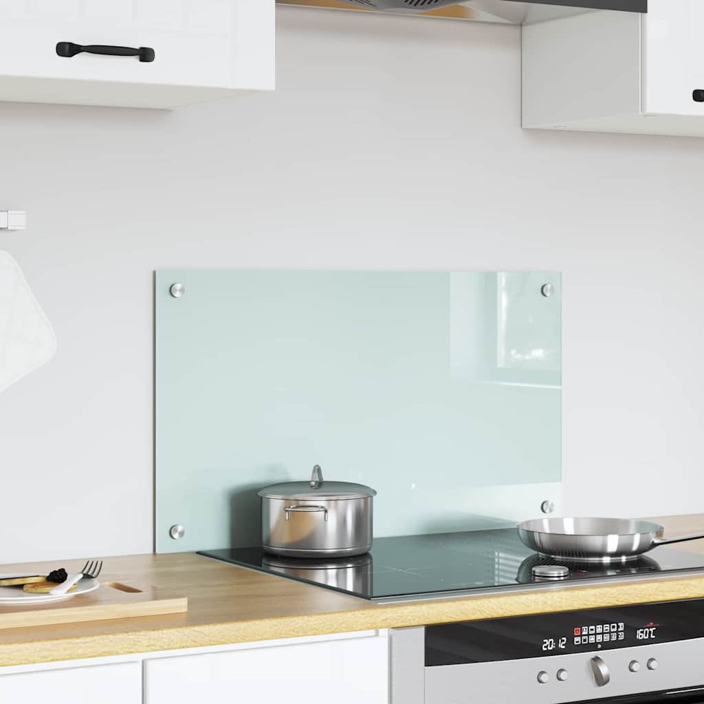 Keukenachterwand Melk 70 x 40 cm gehard glas