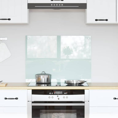 Keukenachterwand Melk 70 x 50 cm gehard glas