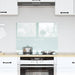 Keukenachterwand Melk 70 x 50 cm gehard glas
