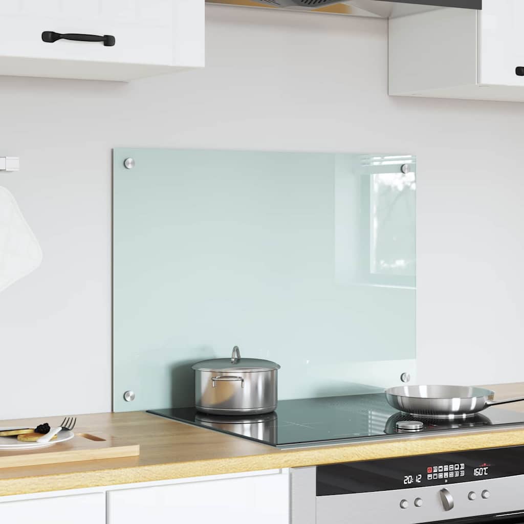 Keukenachterwand Melk 70 x 50 cm gehard glas