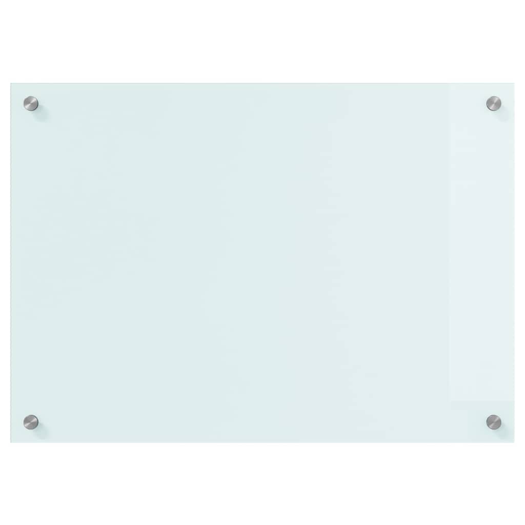Keukenachterwand Melk 70 x 50 cm gehard glas