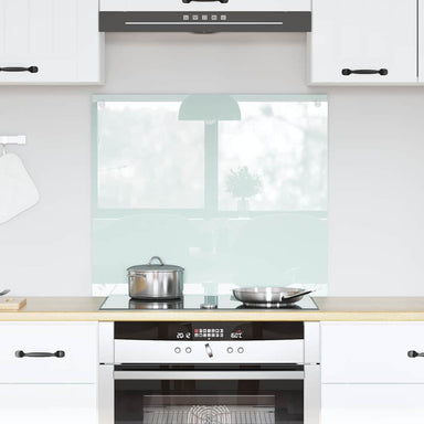 Keukenachterwand Melk 70 x 60 cm gehard glas