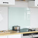 Keukenachterwand Melk 70 x 60 cm gehard glas
