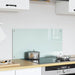 Keukenachterwand Melk 80 x 40 cm gehard glas
