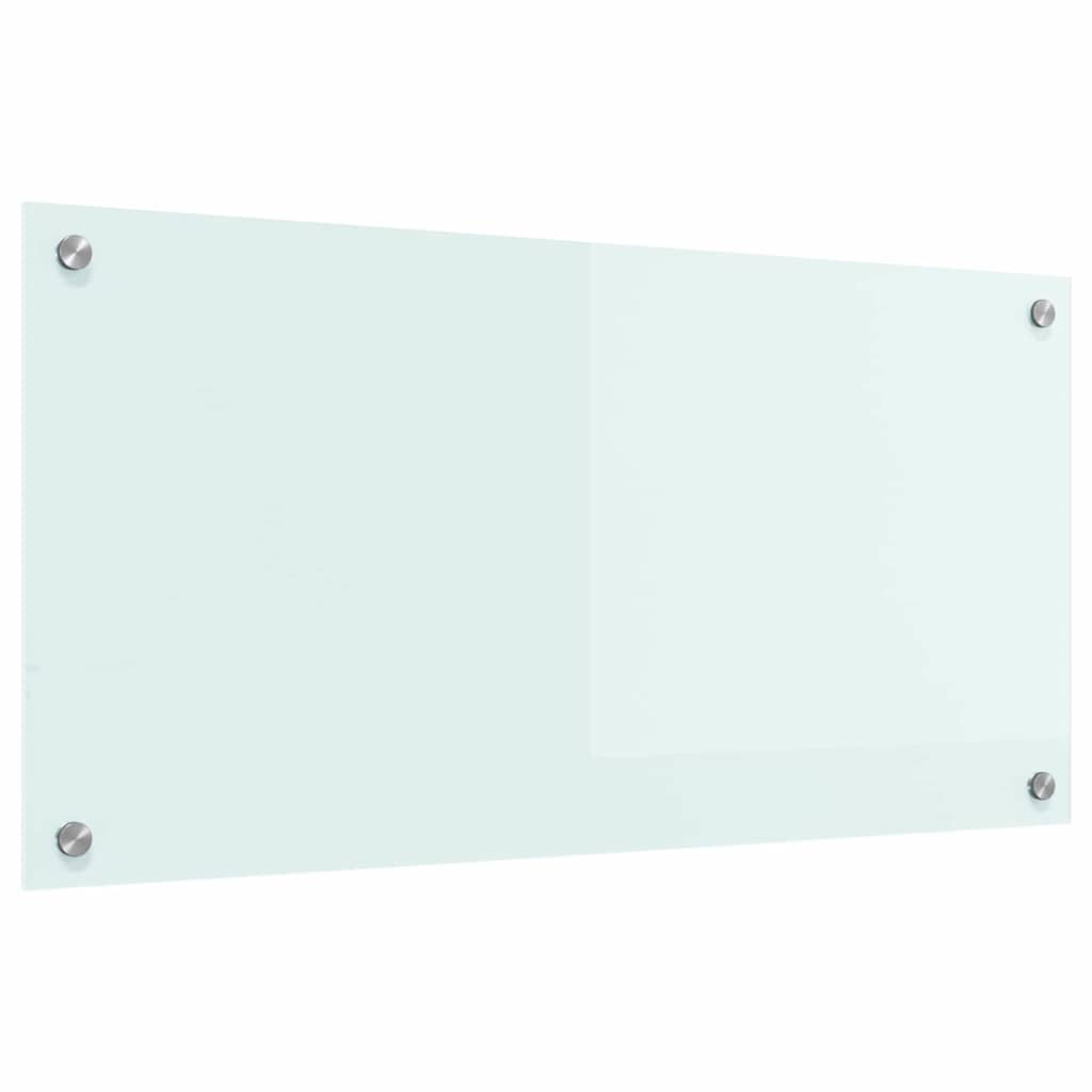 Keukenachterwand Melk 80 x 40 cm gehard glas