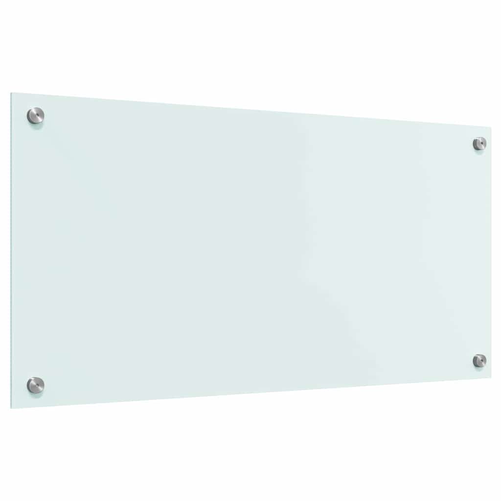 Keukenachterwand Melk 80 x 40 cm gehard glas