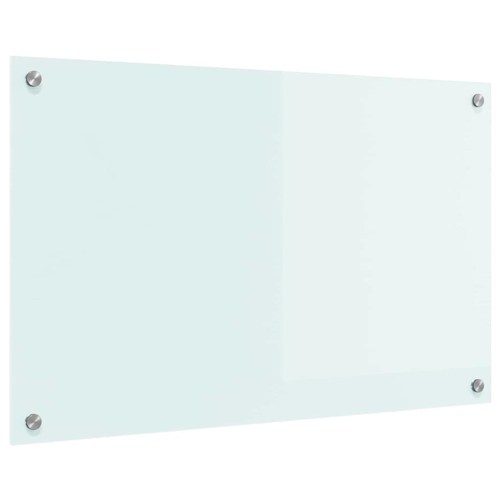 Keukenachterwand Melk 80 x 50 cm gehard glas