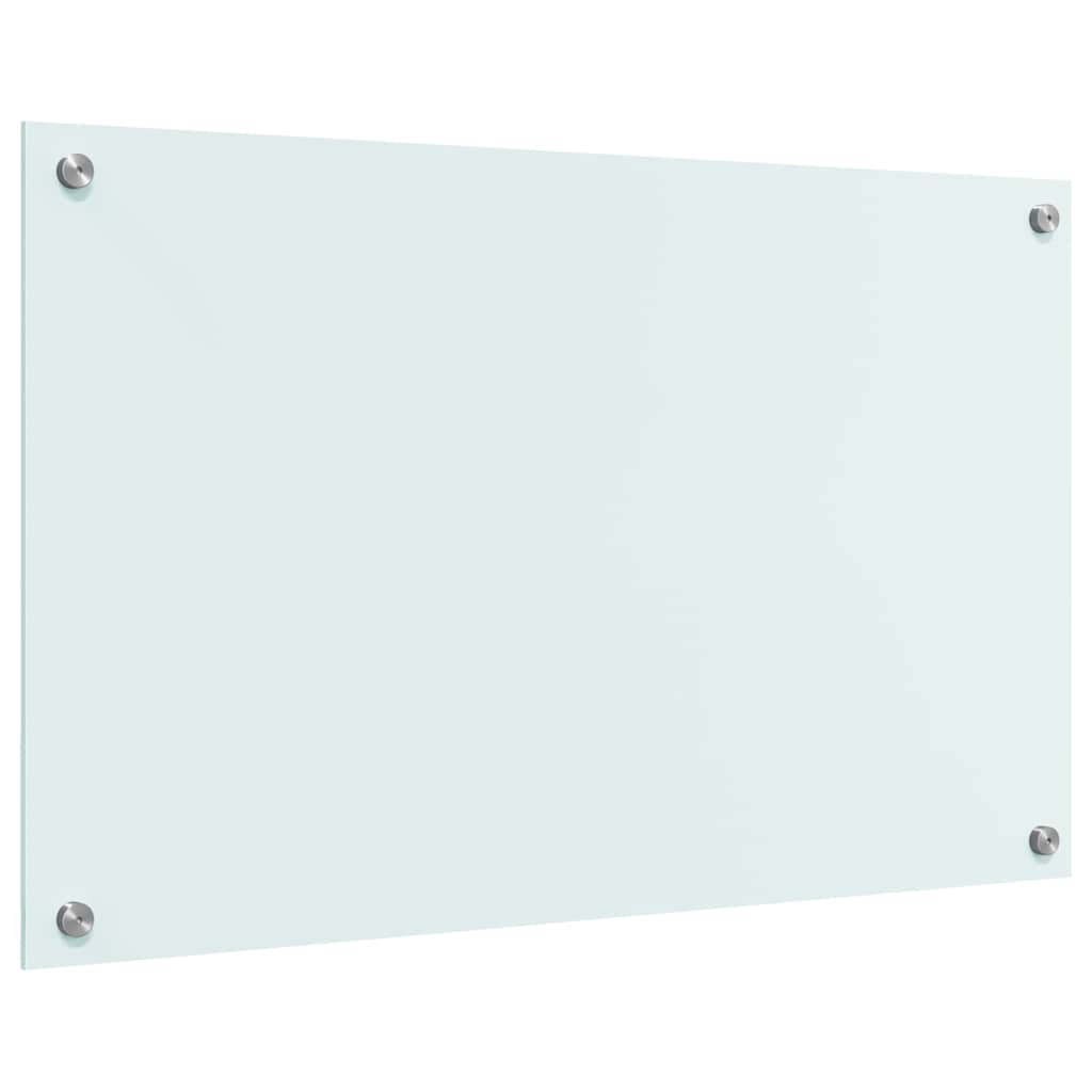 Keukenachterwand Melk 80 x 50 cm gehard glas