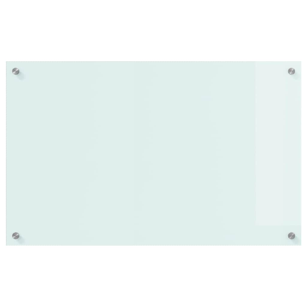 Keukenachterwand Melk 80 x 50 cm gehard glas