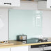 Keukenachterwand Melk 80 x 60 cm gehard glas