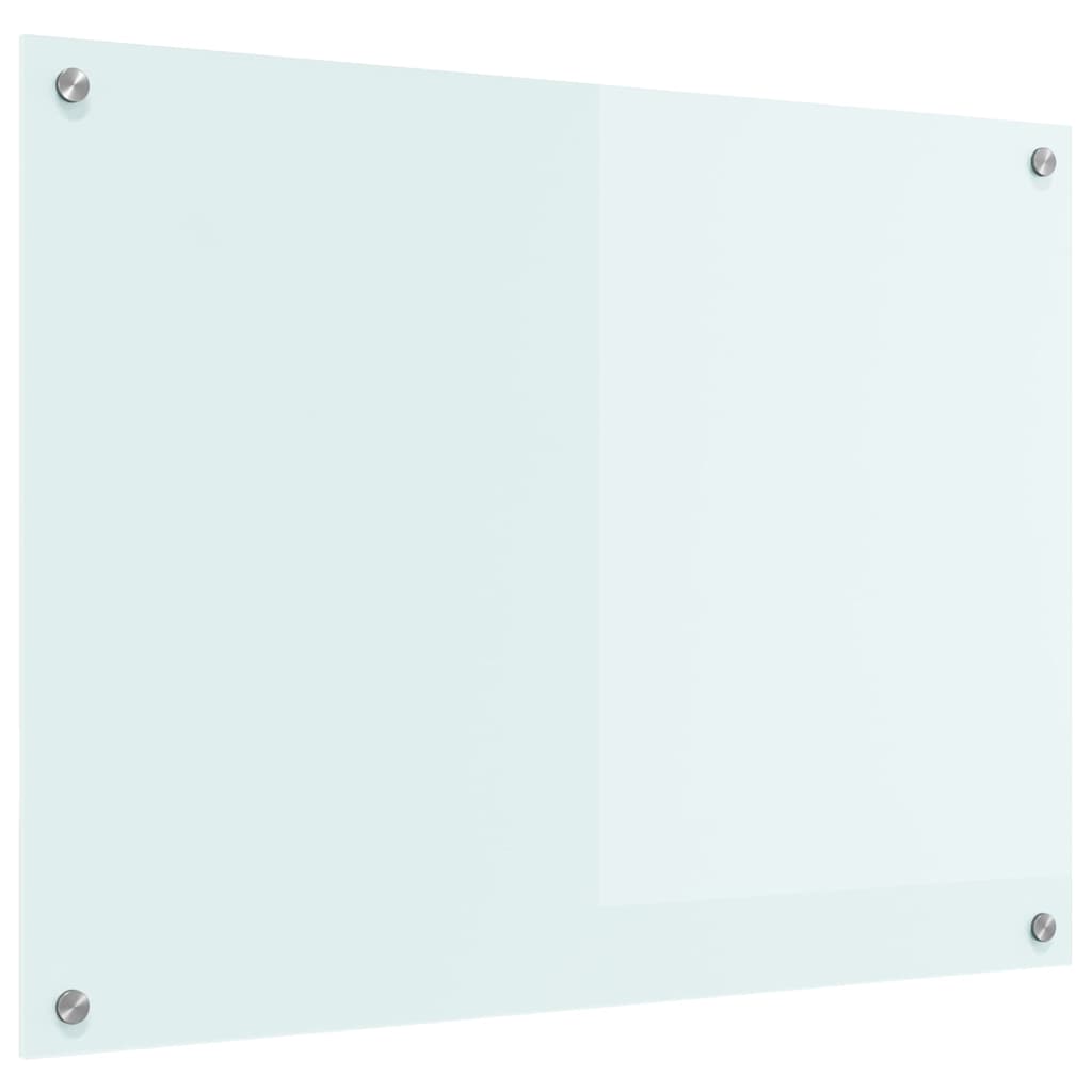 Keukenachterwand Melk 80 x 60 cm gehard glas