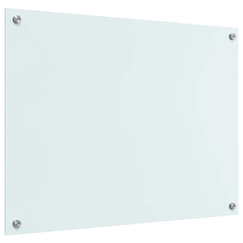 Keukenachterwand Melk 80 x 60 cm gehard glas
