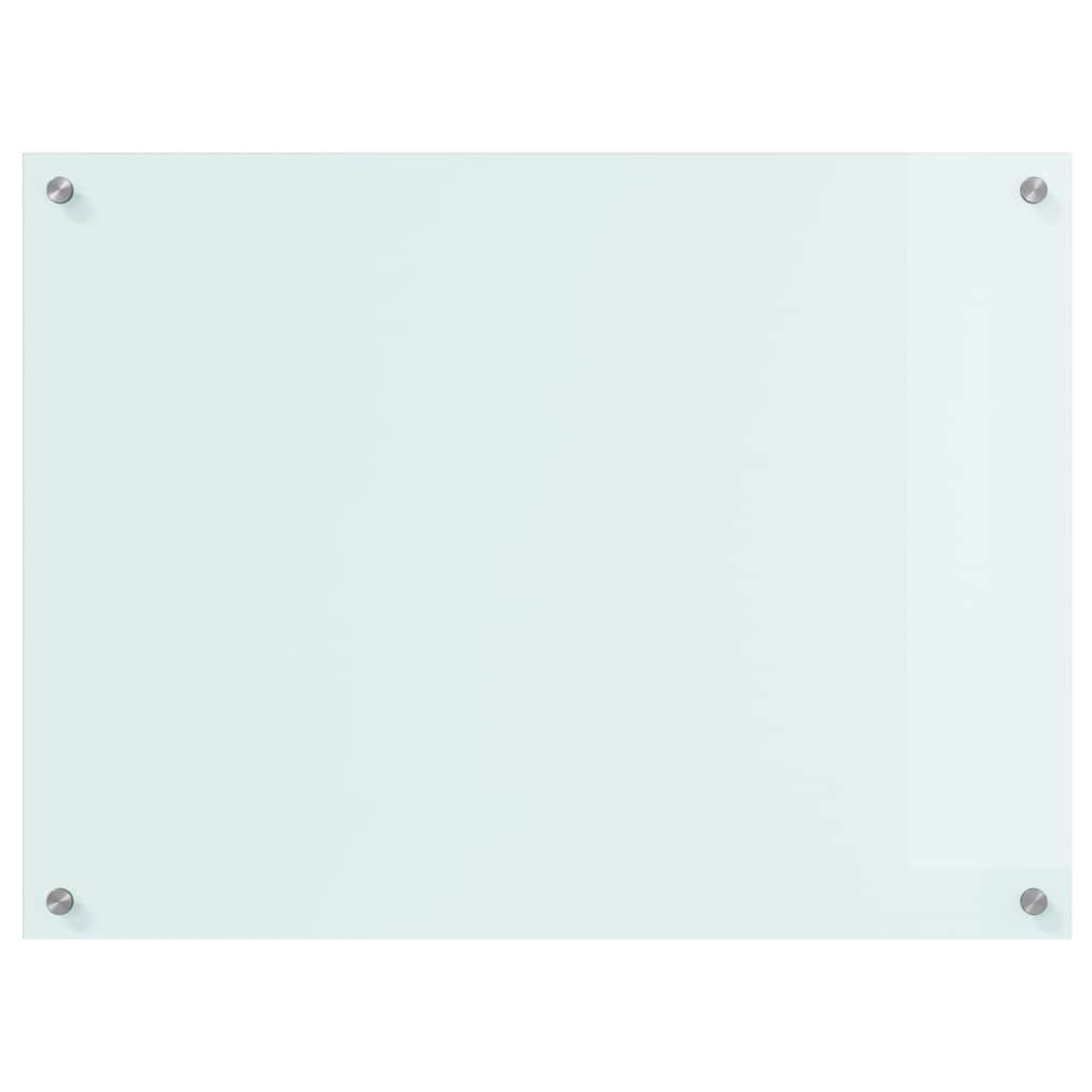 Keukenachterwand Melk 80 x 60 cm gehard glas