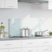 Keukenachterwand Melk 90 x 40 cm gehard glas