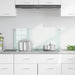 Keukenachterwand Melk 90 x 40 cm gehard glas