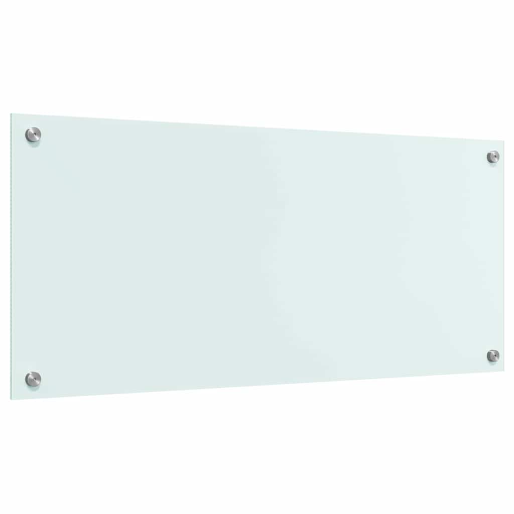 Keukenachterwand Melk 90 x 40 cm gehard glas