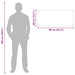 Keukenachterwand Melk 90 x 40 cm gehard glas