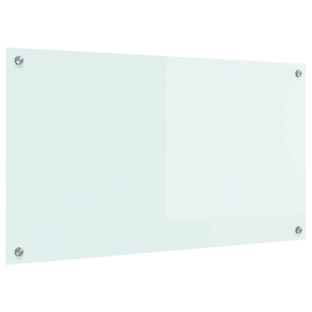 Keukenachterwand Melk 90 x 50 cm gehard glas