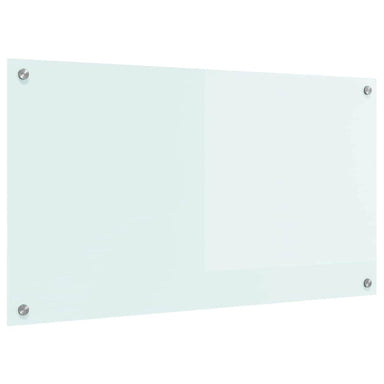 Keukenachterwand Melk 90 x 50 cm gehard glas