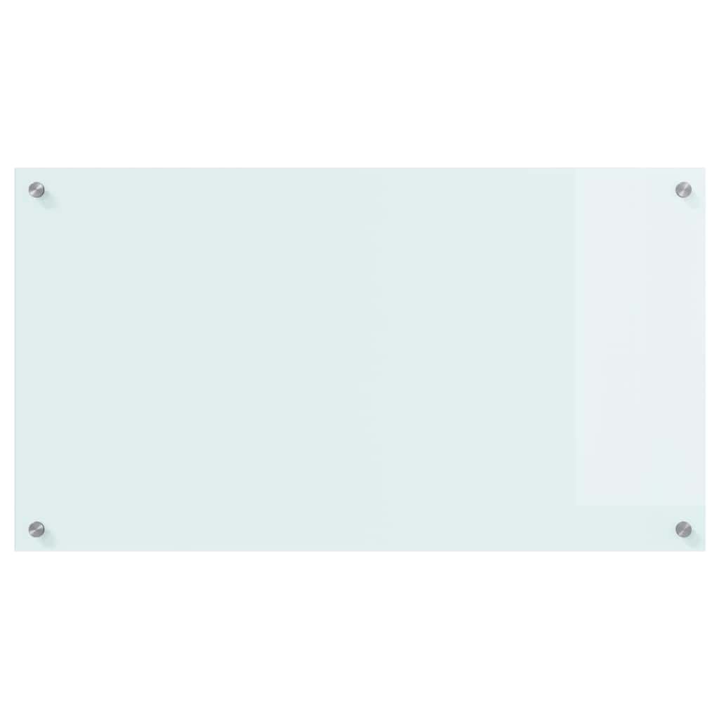 Keukenachterwand Melk 90 x 50 cm gehard glas