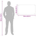 Keukenachterwand Melk 90 x 50 cm gehard glas