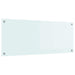 Keukenachterwand Melk 100 x 40 cm gehard glas