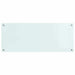 Keukenachterwand Melk 100 x 40 cm gehard glas