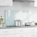 Keukenachterwand Melk 100 x 50 cm gehard glas
