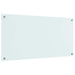 Keukenachterwand Melk 100 x 50 cm gehard glas
