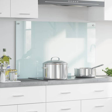 Keukenachterwand Melk 100 x 60 cm gehard glas