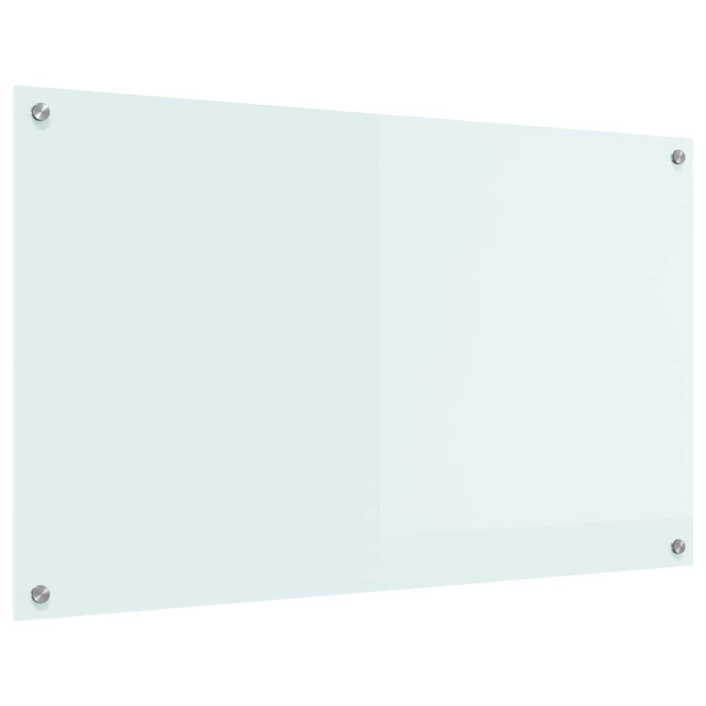 Keukenachterwand Melk 100 x 60 cm gehard glas
