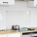 Keukenachterwand Doorzichtig 80 x 50 cm gehard glas