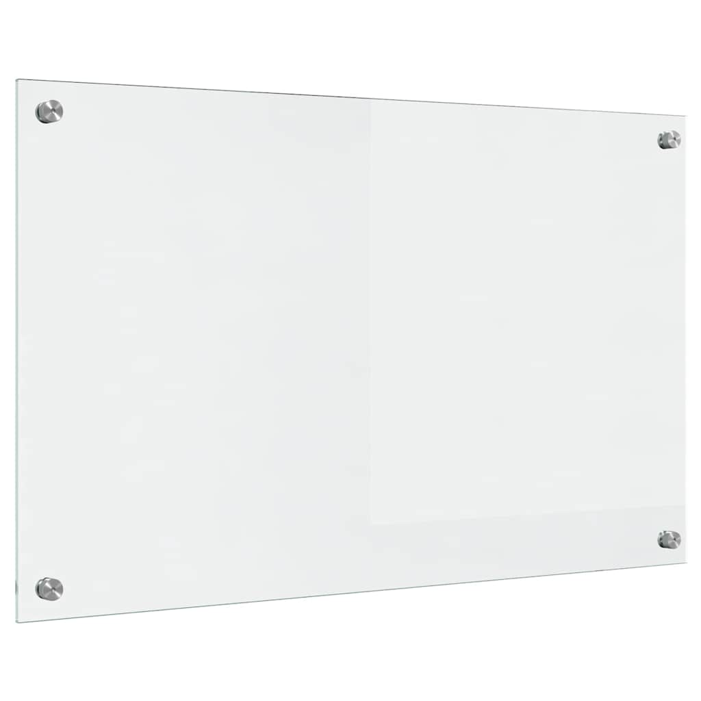 Keukenachterwand Doorzichtig 80 x 50 cm gehard glas