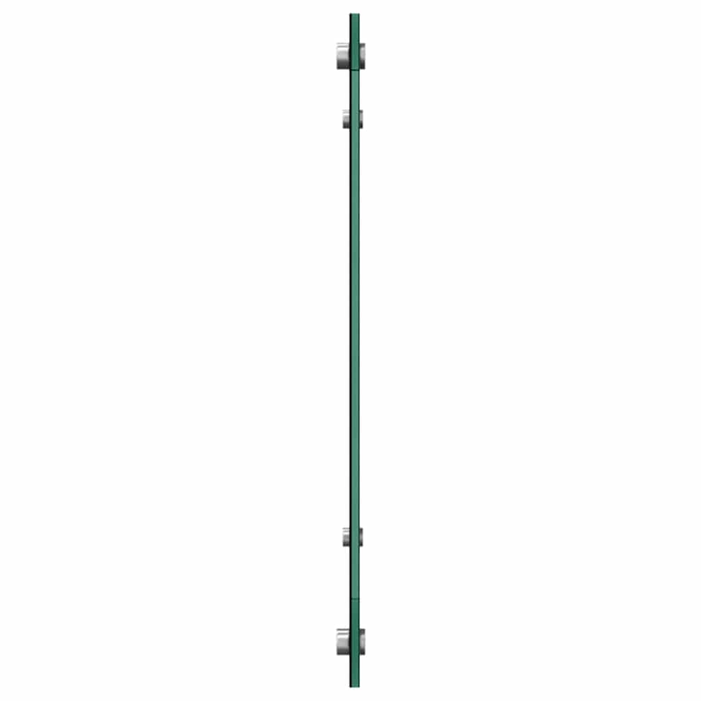 Keukenachterwand Zwart 70 x 50 cm gehard glas