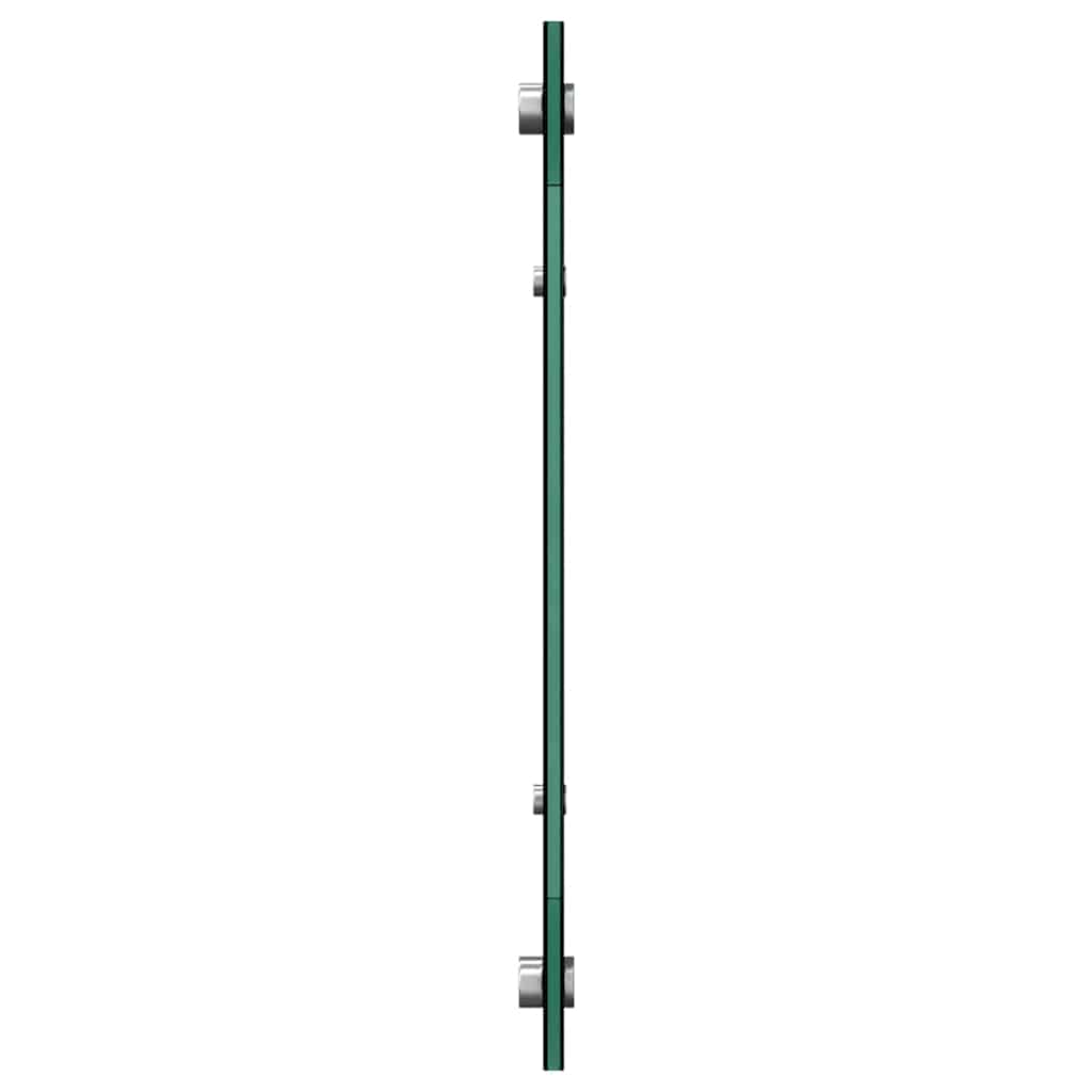 Keukenachterwand Zwart 80 x 40 cm gehard glas