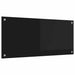 Keukenachterwand Zwart 90 x 40 cm gehard glas