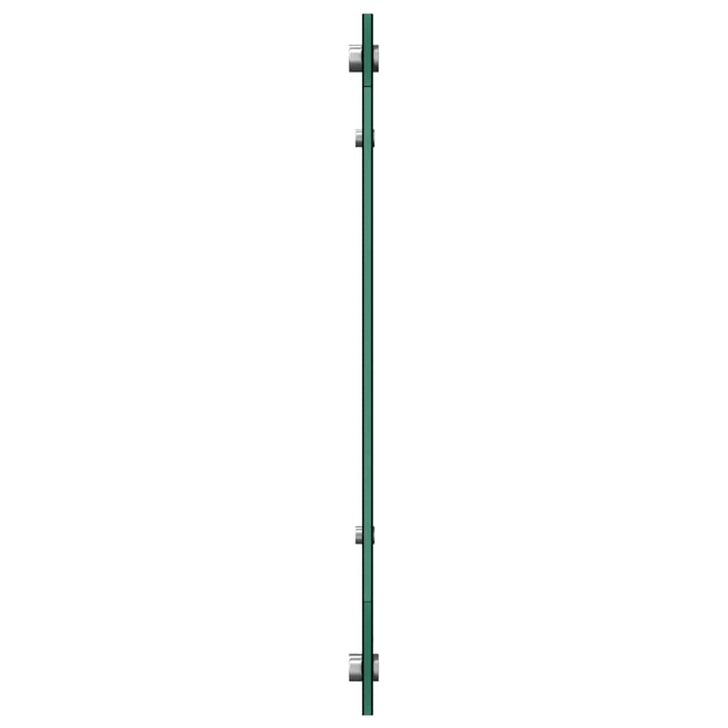 Keukenachterwand Zwart 90 x 50 cm gehard glas