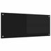 Keukenachterwand Zwart 100 x 40 cm gehard glas