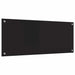 Keukenachterwand Zwart 100 x 40 cm gehard glas