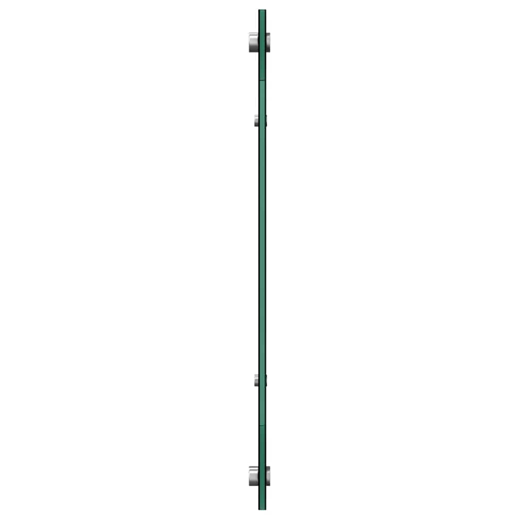 Keukenachterwand Zwart 100 x 50 cm gehard glas
