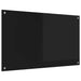 Keukenachterwand Zwart 100 x 60 cm gehard glas