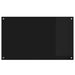 Keukenachterwand Zwart 100 x 60 cm gehard glas