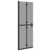 Inloopdouchewand Zwart 70 x 6,5 x 190 cm