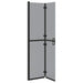 Inloopdouchewand Zwart 90 x 6.5 x 190 cm