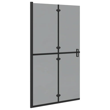 Inloopdouchewand Zwart 110 x 6,5 x 190 cm