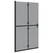 Inloopdouchewand Zwart 110 x 6,5 x 190 cm