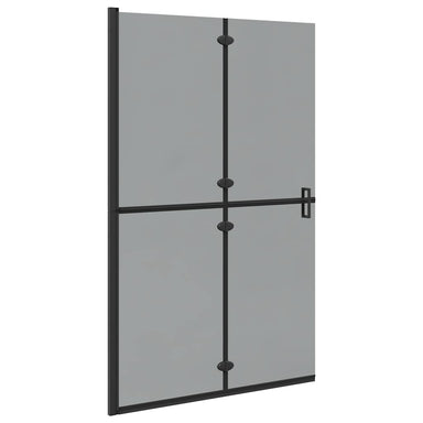 Inloopdouchewand Zwart 120 x 6,5 x 190 cm