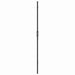 Inloopdouchewand Zwart 120 x 6,5 x 190 cm