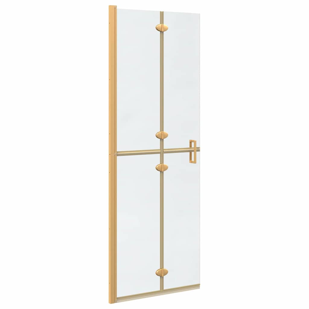 Inloopdouchewand Goud 70 x 6,5 x 190 cm