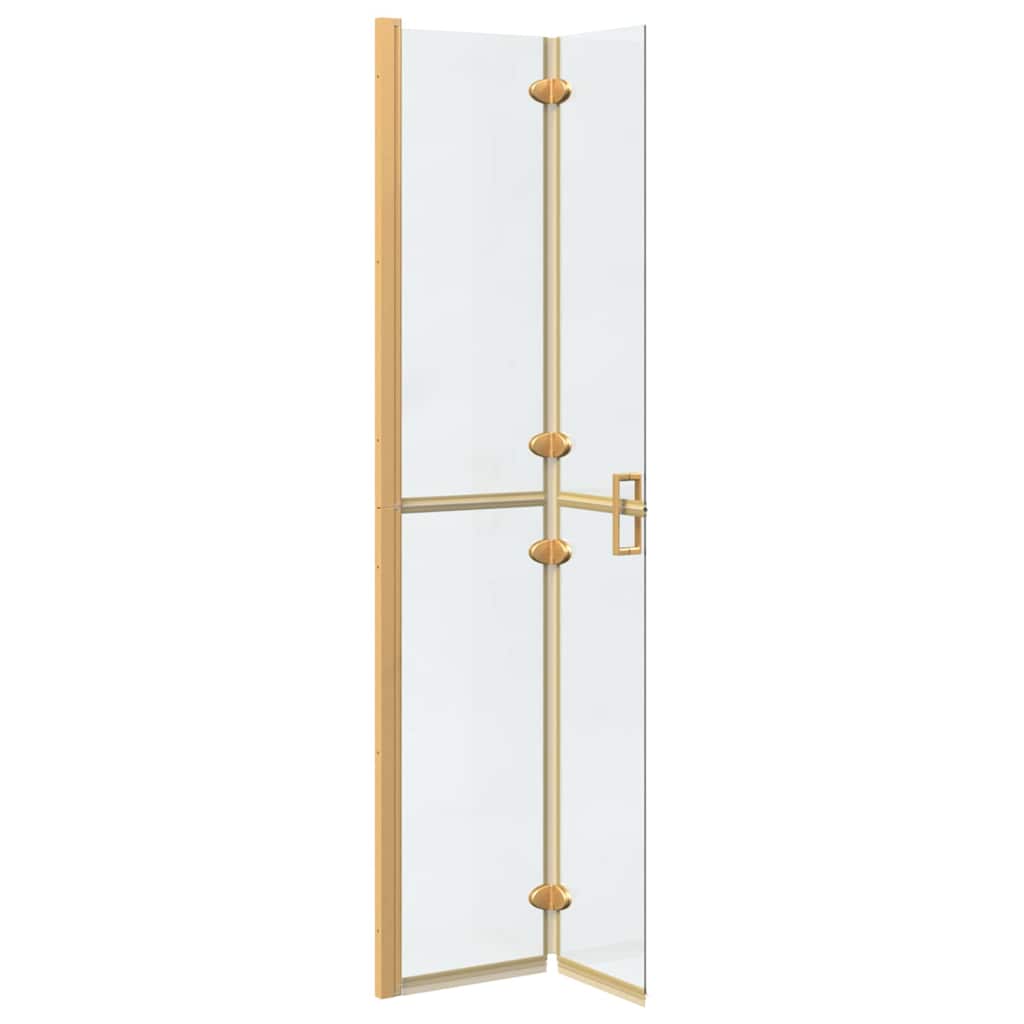 Inloopdouchewand Goud 70 x 6,5 x 190 cm
